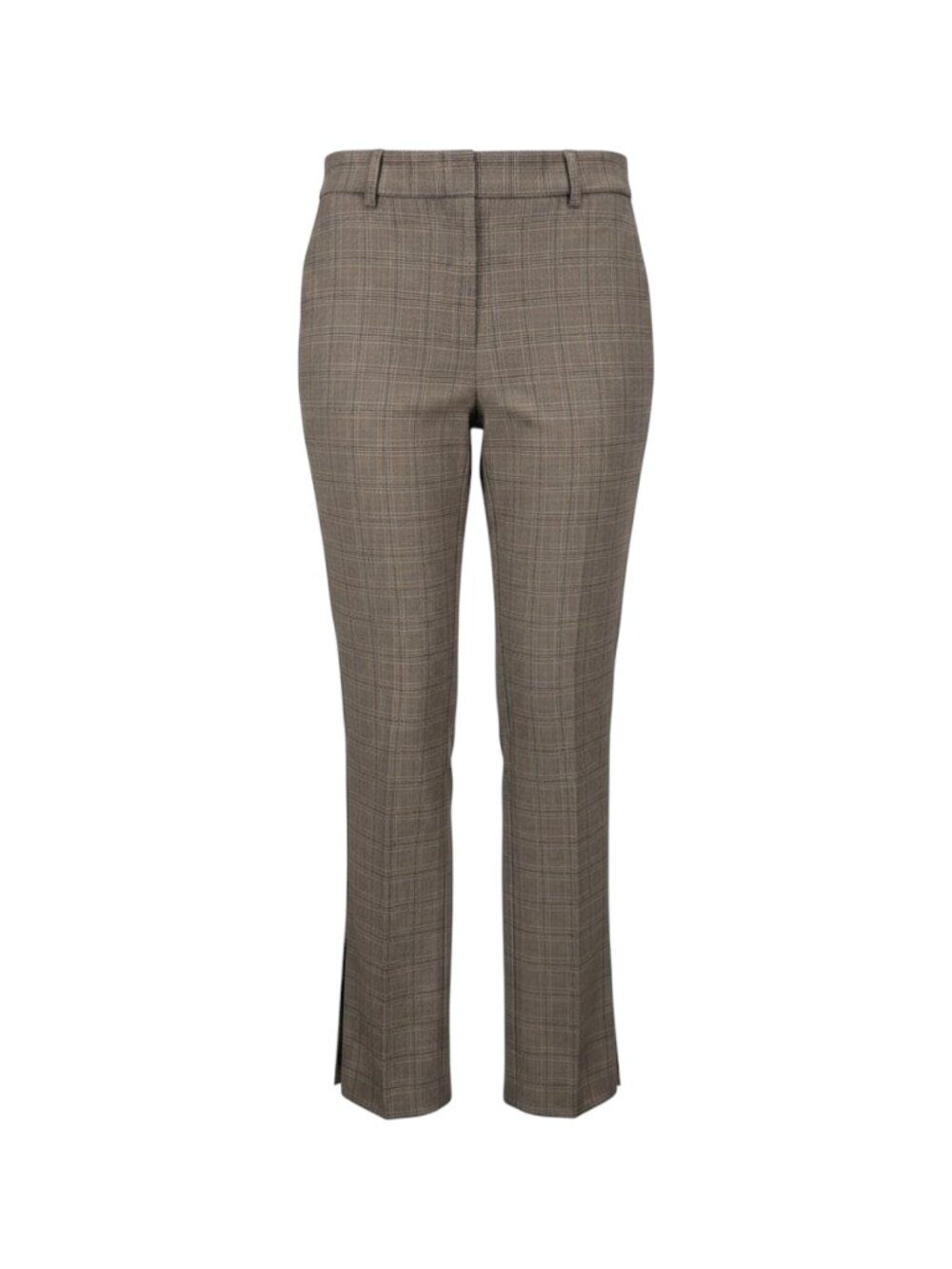Rachel Zoe Grey Plaid Trousers Size 8